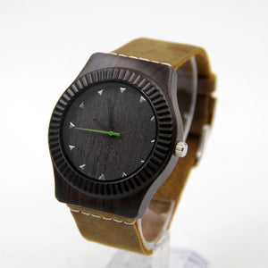 Leather Bamboo Wooden Watches