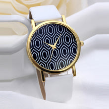 Fashion Leather Band Quartz Analog Wrist Watches Watch