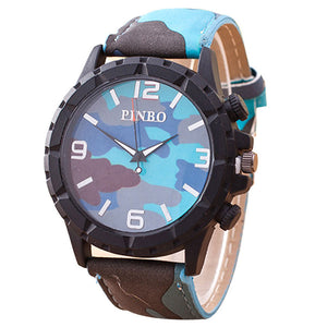 Fashion Camouflage Auartz Watch