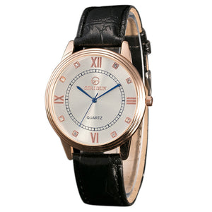 Fashion Men Leather Band Watches Sport Analog Quartz Wrist Watch