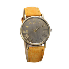 Retro Style Quartz Watch Denim Quartz Watches