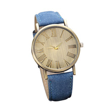 Retro Style Quartz Watch Denim Quartz Watches