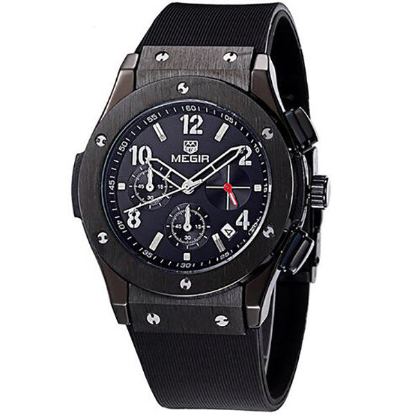 Men Watch Quartz Sport Watch Casual Chronograph Watches