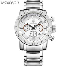 Men Watch Big 3D Dial Display Men Military Wristwatch Clock Waterproof Luminous