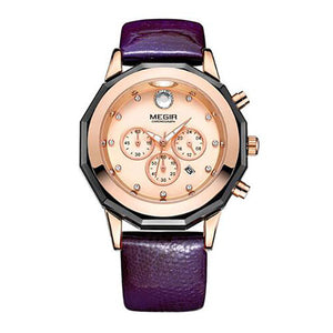 Luxury Brand Ladies Watch Fashion Leather Wrist Quartz Girl Watch for Women Lovers Dress Watches Clock