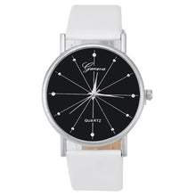 Women Quartz Dial Leather Analog Wrist Watch Round Case Watch