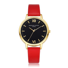 Women Fashion Leather Band Analog Quartz Round Wrist Watch Watches