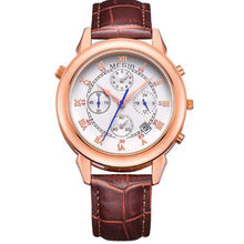 Original Military Watch Men Quartz Wristwatch Clock Genuine Leather Bracelet Roman Dial Classic Watches