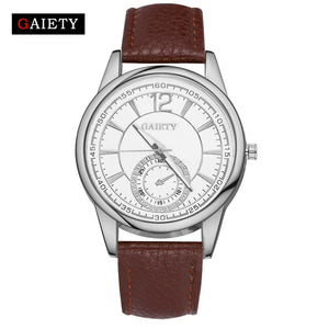 Women Fashion Leather Band Analog Quartz Round Wrist Watch Watches