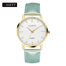 Women Fashion Leather Band Analog Quartz Round Wrist Watch Watches