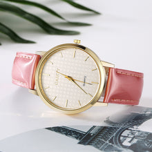 Women Fashion Leather Band Analog Quartz Round Wrist Watch Watches