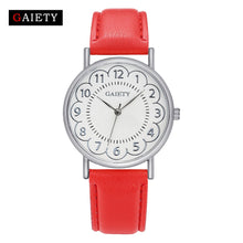 Women Fashion Leather Band Analog Quartz Round Wrist Watch Watches