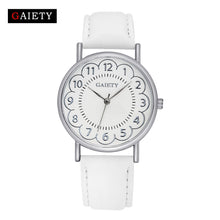 Women Fashion Leather Band Analog Quartz Round Wrist Watch Watches